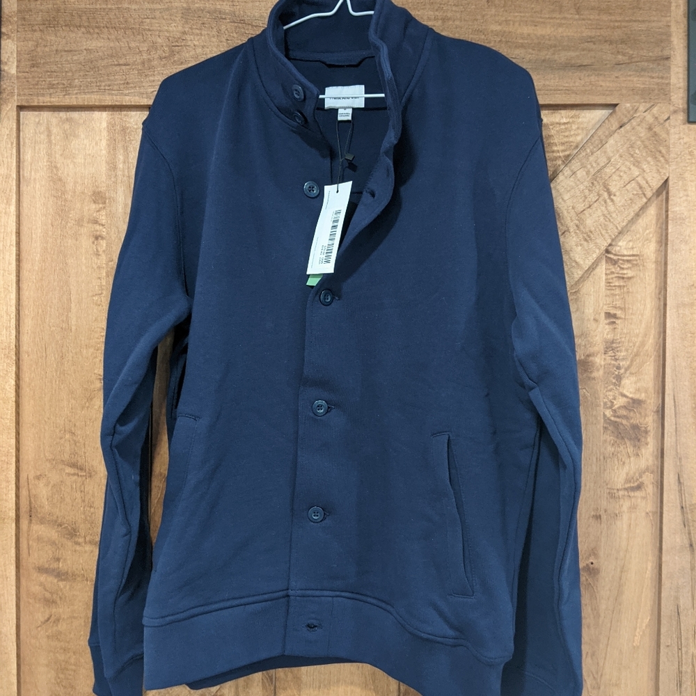 New with tags Frank and Oak cardigan/shirt, men's M